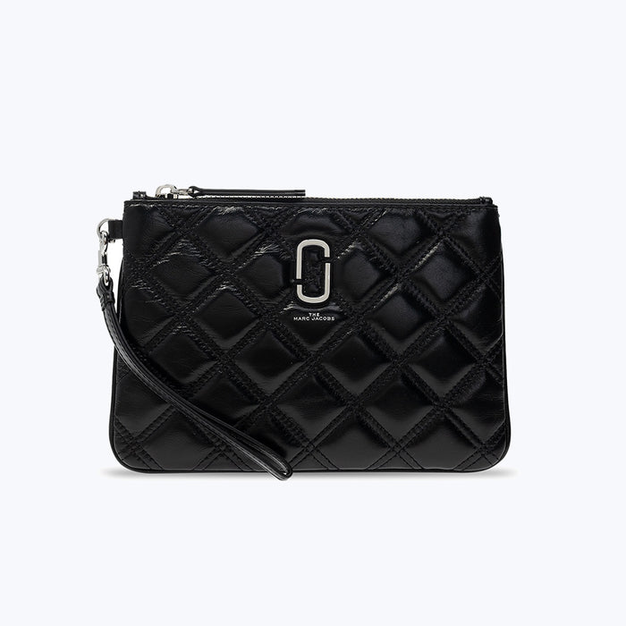 The Quilted Softshot Wristlet M0016541 Black mielave