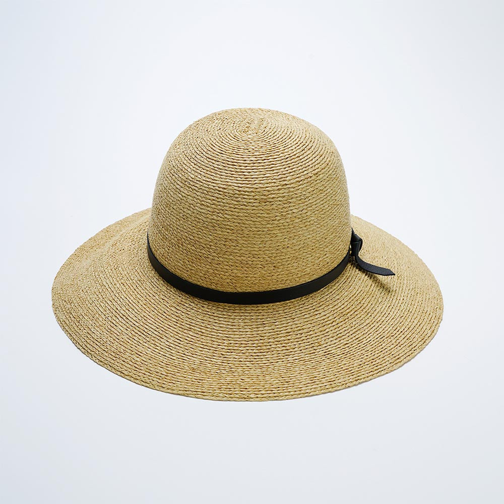 Margo Raffia Hat - Natural / Black – mielave